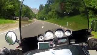 VAMIRACING 2013 Maloja Moto Guzzi 1000 SP and BMW 1100 [upl. by Zetrok960]