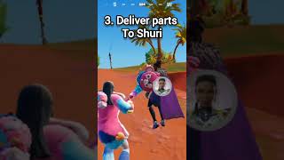 How To Deliver Parts To Shuri Fortnite Quest shorts [upl. by Mosira]