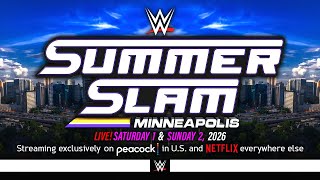 WWE SummerSlam 2026  Dream Match Card [upl. by Anippesuig]