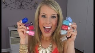 Favorite Nail Polishes for Summer 2013 [upl. by Ahsieit]