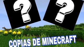 TESTANDO COPIAS DE MINECRAFT [upl. by Eckmann]