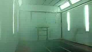 Clearance Testin a Paint Spray Booth Part two [upl. by Hayifas910]