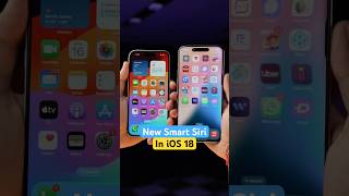 iOS 17 vs iOS 18  New Siri [upl. by Mccarty]