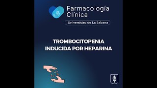 Trombocitopenia Inducida por Heparina TIH [upl. by Colon]