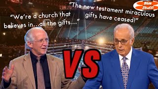 Have the spiritual gifts ceased John Piper vs John MacArthur  Continuation vs Cessation [upl. by Aitel]