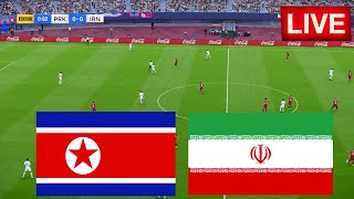 🔴LIVE North Korea vs Iran  World Cup Qualification AFC 2425  Match Live Today [upl. by Ragde968]