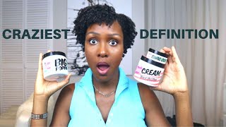 THE DOUX Review on Type 4 Natural Hair  Wash and Go [upl. by Laroc]