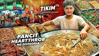 PANCIT Canton HEARTTHROB ng Divisoria  Trending Poging Tindero ng Pancit Street Food  TIKIM TV [upl. by Clorinda572]