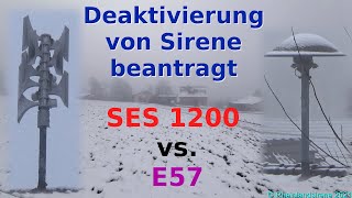 Wieder SirenenZoff in Rheinbach  E57 amp SES 1200  Probealarm RheinbachQueckenberg [upl. by Middle]