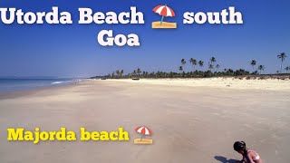 Beauty of Majorda amp Utorda Beach Goa majorda utordabeach goa southgoa goatravel northgoabeach [upl. by Serra]