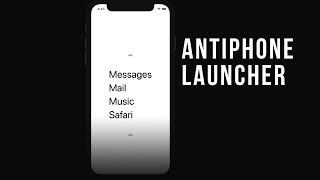 AntiPhone Launcher iOS [upl. by Gaye]