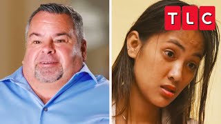 Big Eds Most Awkward Moments  90 Day Fiancé  TLC [upl. by Tnert]