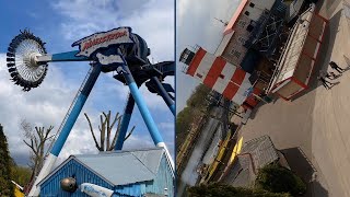 Maelstrom 4K On Ride POV  Drayton Manor [upl. by Aihsad]