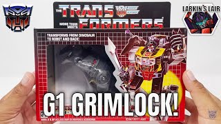 Transformers G1 Grimlock KO Review Larkins Lair [upl. by Owades]