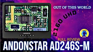 ANDONSTAR AD246SM Digital Microscope Review [upl. by Ayojal]