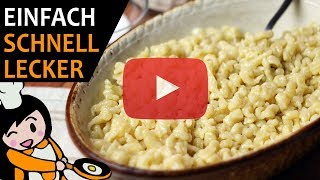 Nockerln  Rezept Videos [upl. by Mechling131]