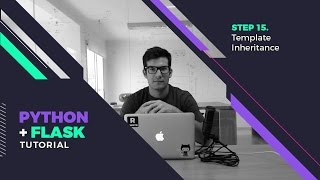 Step 15  Template Inheritance in Flask and Jinja [upl. by Allesor175]