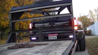 8218T aluma tilt car hauler trailer aluminum loading ford bronco 8220T carhauler [upl. by Ahsienauq218]