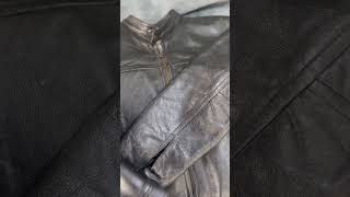 Custom made leather jacket [upl. by Nnylamme]