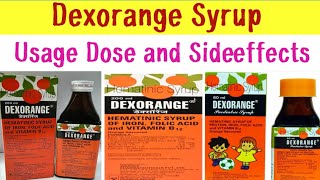 Dexorange Syrup Uses Dosage Sideeffect।। Dexorange Syrup ke उपयोग डोज और साइडइफेक्ट्स ।। [upl. by Aihselat]