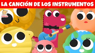 La Canción de los Instrumentos  Aprende los instrumentos musicales  Canciones Para Niños [upl. by Reiniar]