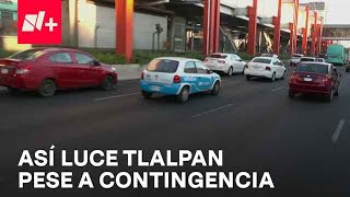 CDMX Tráfico en Tlalpan pese a restricciones por contingencia  Despierta [upl. by Eceryt546]