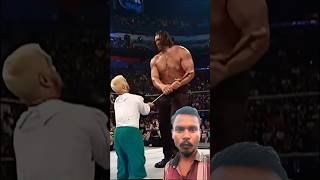 Hornswoggle faces The Great Khali wwe shortvideo [upl. by Aytak]