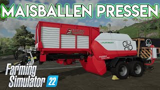 Maisballen Pressen amp Wickeln  LS22 Modvorstellung [upl. by Ibrahim671]