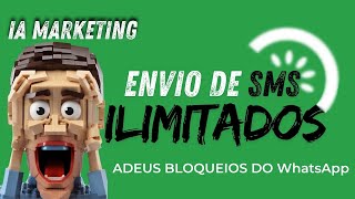 Envio de SMS EM LOTE ILIMITADOS [upl. by Avilo306]