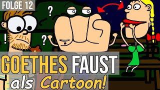 Garten  Goethes Faust als Cartoon Folge 12 [upl. by Nalhsa]