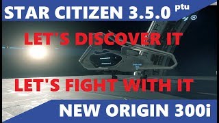 Star Citizen Alpha 350 ptu  New 300i Series Dogfighting the New AI [upl. by Maite]