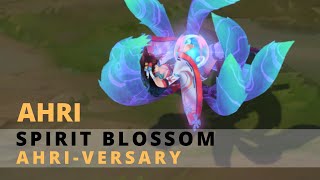 Spirit Blossom Ahri AhriVersary Chroma  essence emporium 2022 [upl. by Olinde]