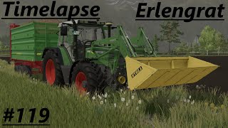 LS22 Timelapse Erlengrat 119 Hackschnitzel verkaufen mit dem Fendt 512c [upl. by Erikson243]