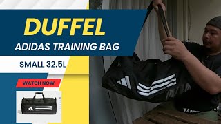 Adidas Essentials Duffel Bag SMALL Review [upl. by Hamehseer]