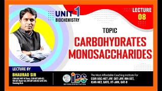 UNIT 1 CARBOHYDRATESDISACCHARIDES AND POLYSACCHARIDES [upl. by Saisoj]