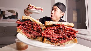 Katzs Deli Mukbang [upl. by Karl]