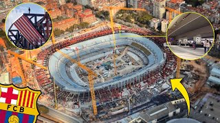 NEW Camp Nou Construction Update August 30 2024 [upl. by Lezirg753]