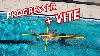 Accélérer l’APPRENTISSAGE TECHNIQUE en crawl analyse de TRIATHLETE [upl. by Ailhat183]