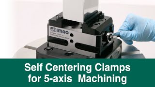 Perfect Workholding for 5axis Machining IMAO Centering Clamp  IMAO [upl. by Ddej]