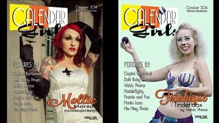 Calendar Girls Pinup Magazine  Issue One [upl. by Aoniak713]