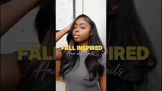 FALL MAINTENANCE ROUTINE  FULL TUTORIAL NOW LIVE🍂🖤 diynails quickweave hairtutorial [upl. by Emoraj]