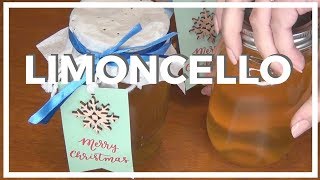 How to Make Limoncello ♥ 12 DIYs of Christmas [upl. by Secnarfyram33]