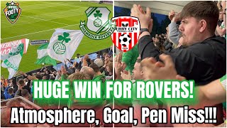 Shamrock Rovers v Derry City  Matchday Vlog  Tallaght Stadium [upl. by Anidan]