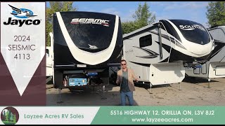 2024 Jayco Seismic 4113  When it Turned 18 its Parents Moved Out  Layzee Acres RV Sales [upl. by Shaver]