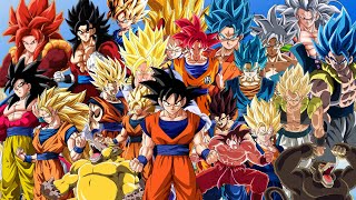 Every Goku Transformation [upl. by Branen]