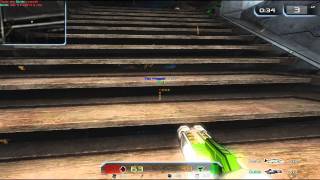 Xonotic 05 Sample Gameplay  Linux Native Game [upl. by Brause]