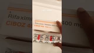 Ciboz 400mg Rifaximin  Tablet uses in Hindi mediinformer [upl. by Arny]