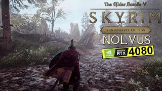 The Elder Scrolls V Skyrim Nolvus Modlist 2000 Mods Installed 4K Ultra RTX 4080 Gameplay [upl. by Magdaia]