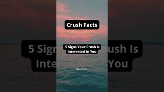 5 Signs Your Crush Is Interested In You [upl. by Nylodnewg]