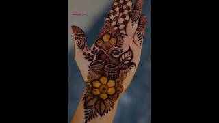 mehndi design❤️❤️✨trending designing mehndi design short youtube subscribe [upl. by Ara188]